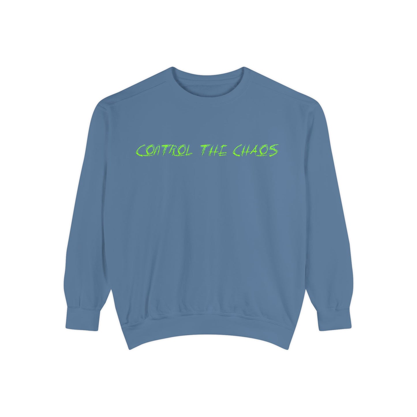 Unisex Sweatshirt - Control the Chaos, Drift Therapy, Casual Wear, Gift for Car Lovers, Everyday Comfort, Streetwear Style