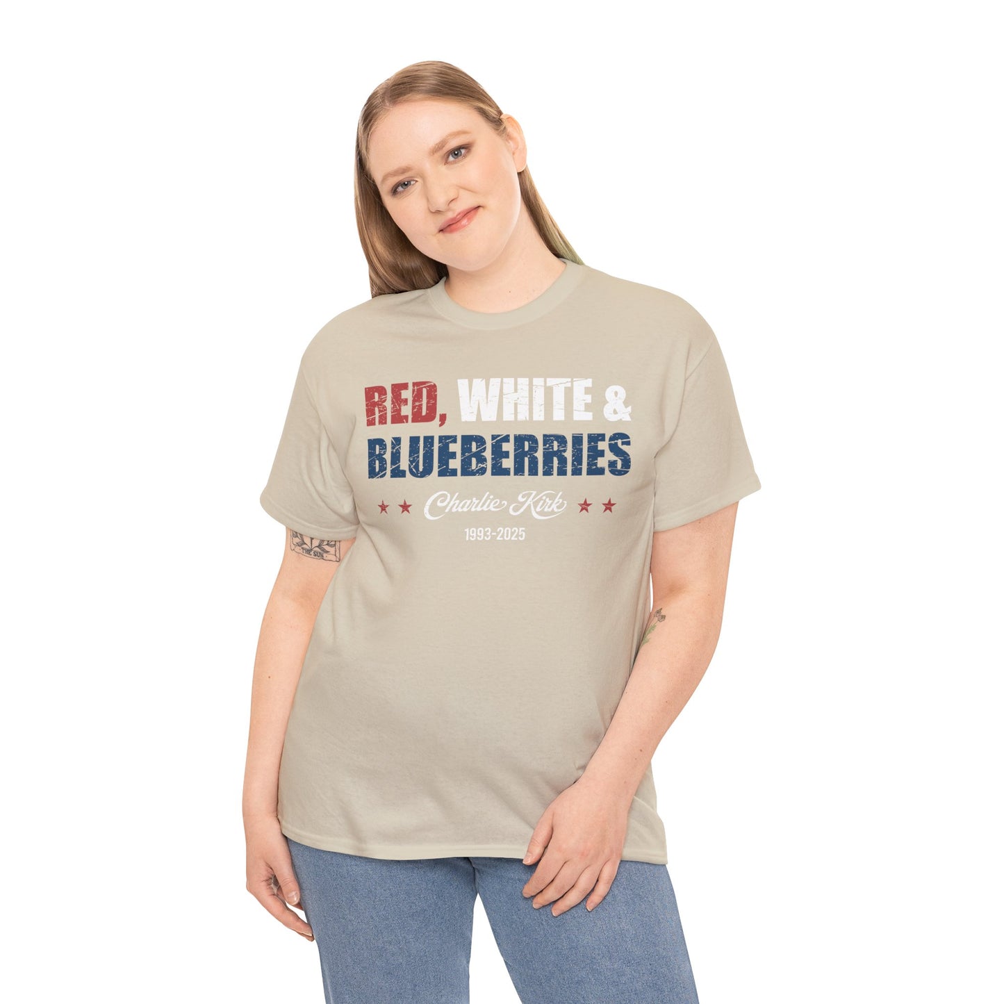 Red, White & Blueberries Tee