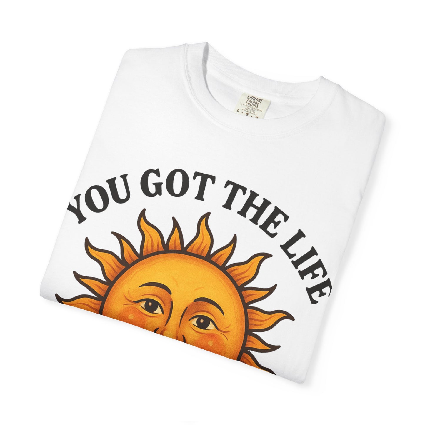 Sunny Vibes T-Shirt, Inspirational Tee for Positive Energy, Gift for Friends, Summer Fashion, Relaxed Lifestyle Wear