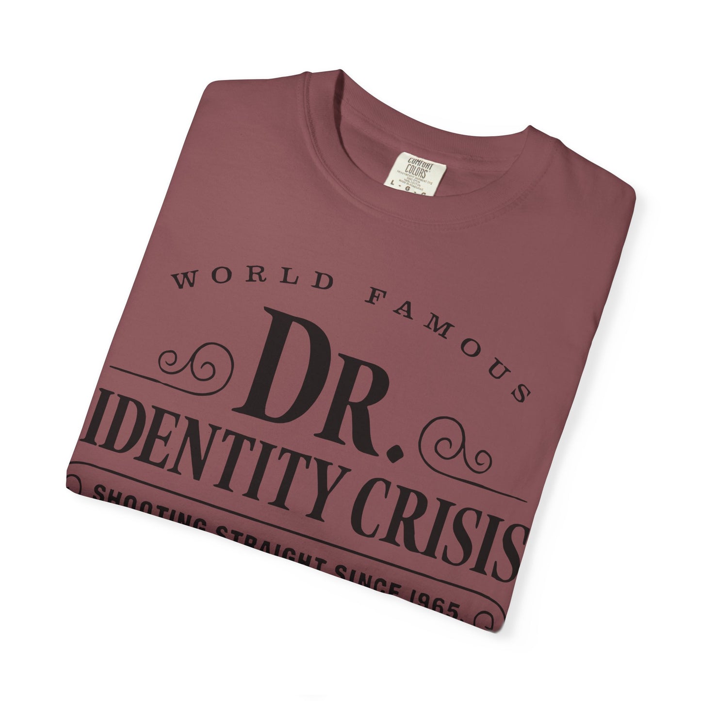 Unisex Identity Crisis T-shirt Dr. McGillicuddy's Edition