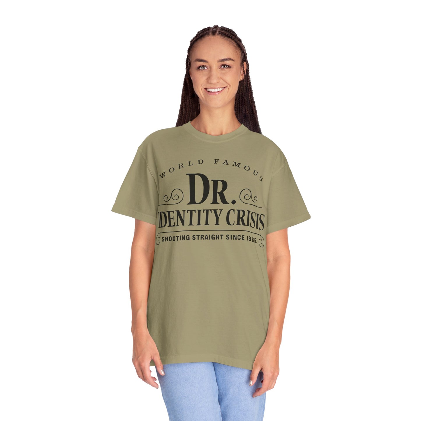 Unisex Identity Crisis T-shirt Dr. McGillicuddy's Edition