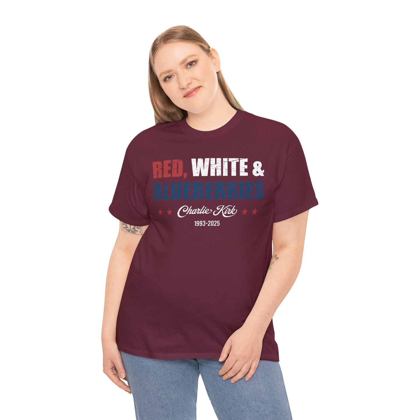 Red, White & Blueberries Tee
