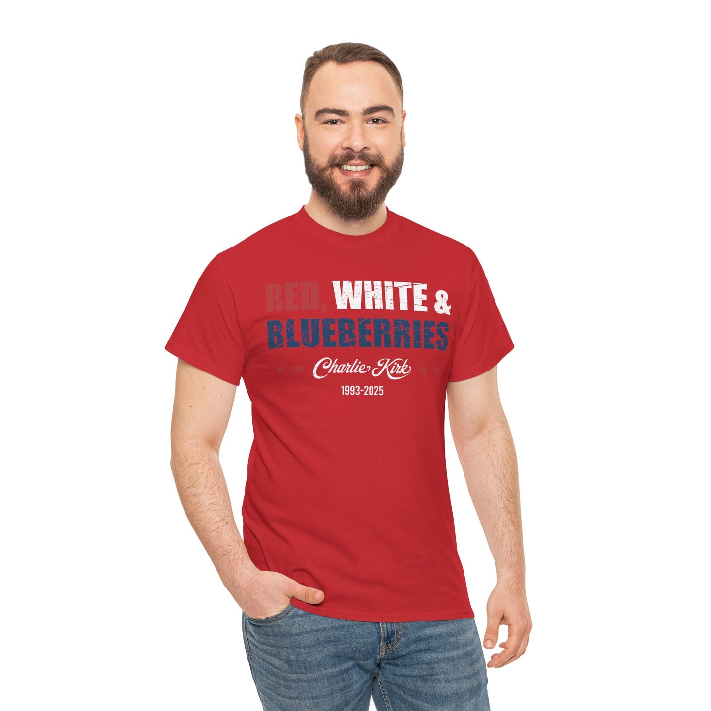 Red, White & Blueberries Tee