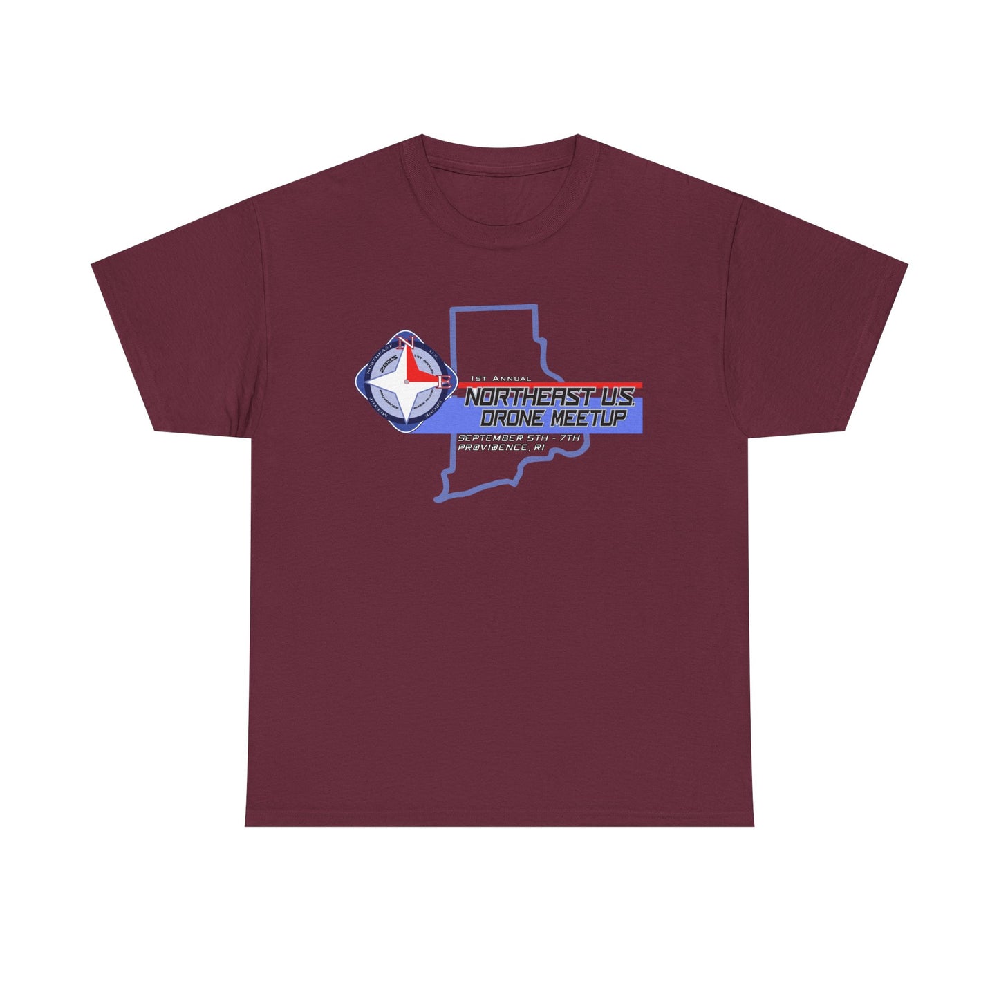 Inaugural Northeast Drone Meetup Unisex Tee, Drone