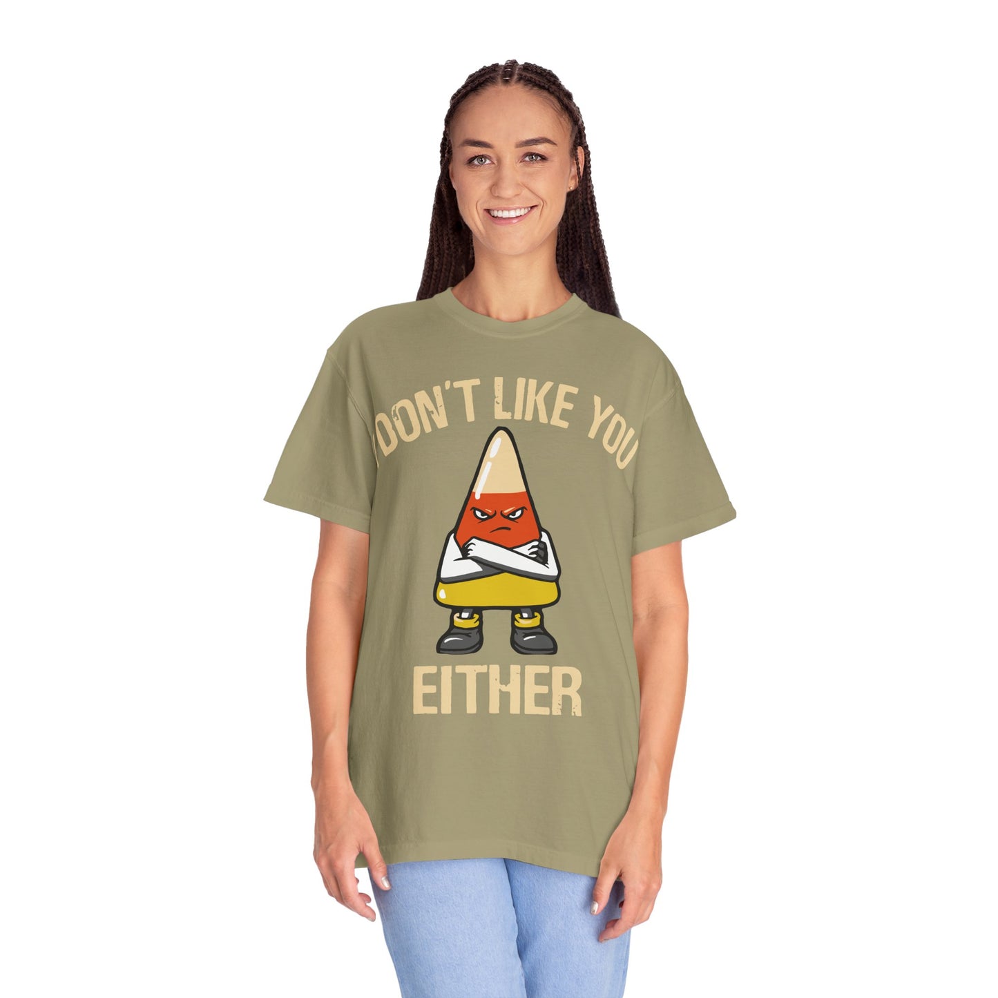 Candy Corn Unisex Garment-Dyed T-shirt