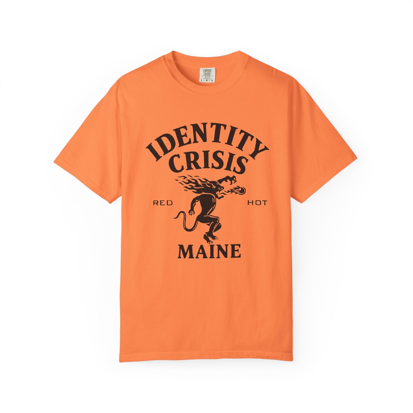Unisex Identity Crisis T-shirt Fireball Edition