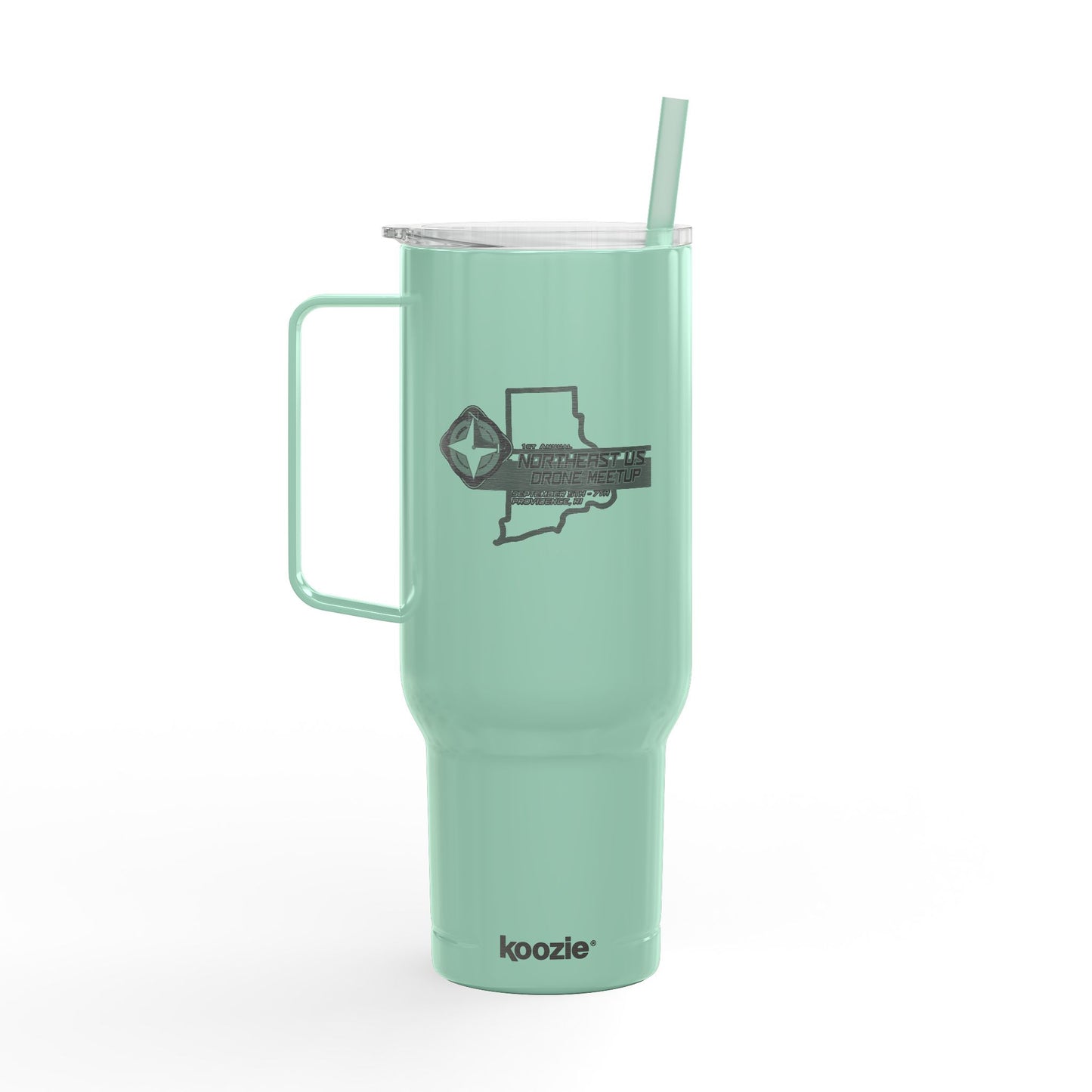 Inaugural Northeast Drone Meetup 40oz Insulated Tumbler with Lid