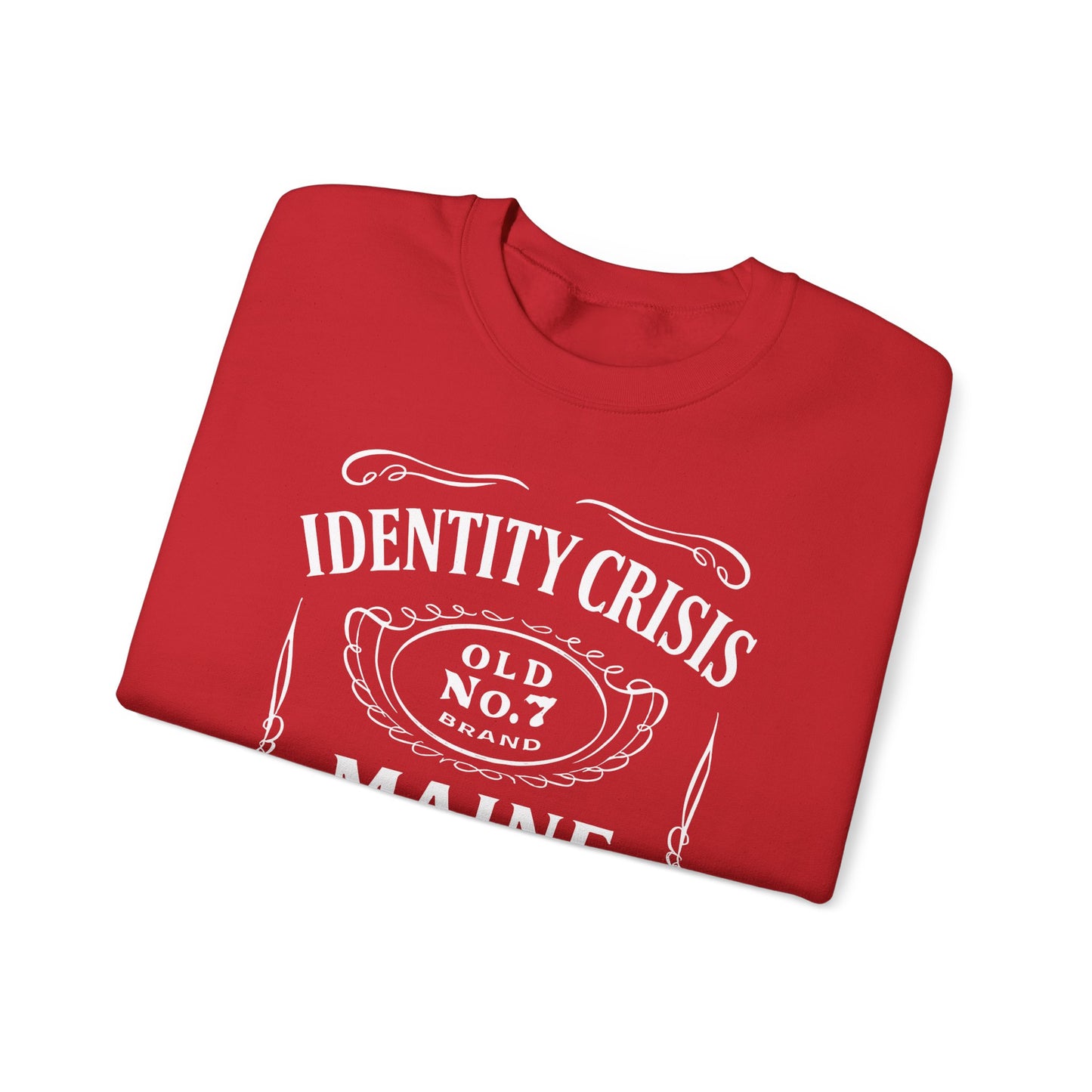 Identity Crisis Unisex Crewneck Sweatshirt Jack Daniel's Edition