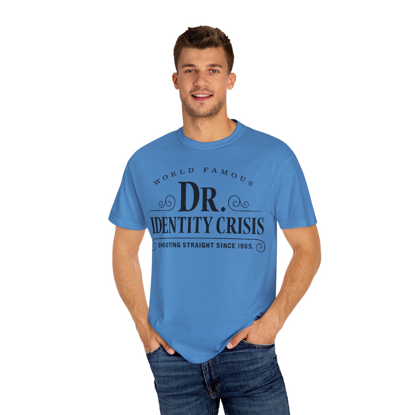Unisex Identity Crisis T-shirt Dr. McGillicuddy's Edition