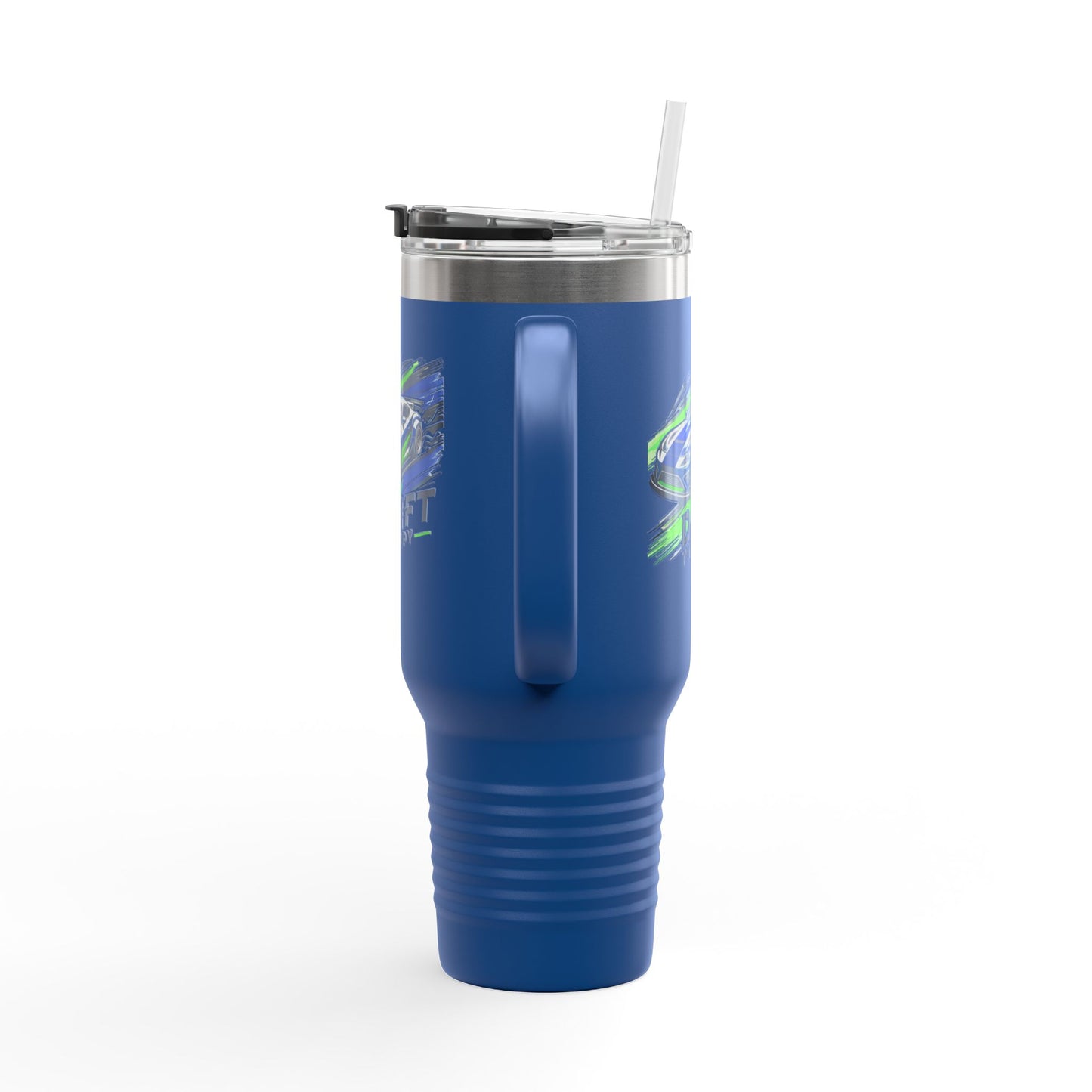 Drift Therapy Insulated Travel Mug | 40oz | Car Enthusiast Gift | Perfect for Road Trips, Coffee Lovers, Sports Fans, Outdoors