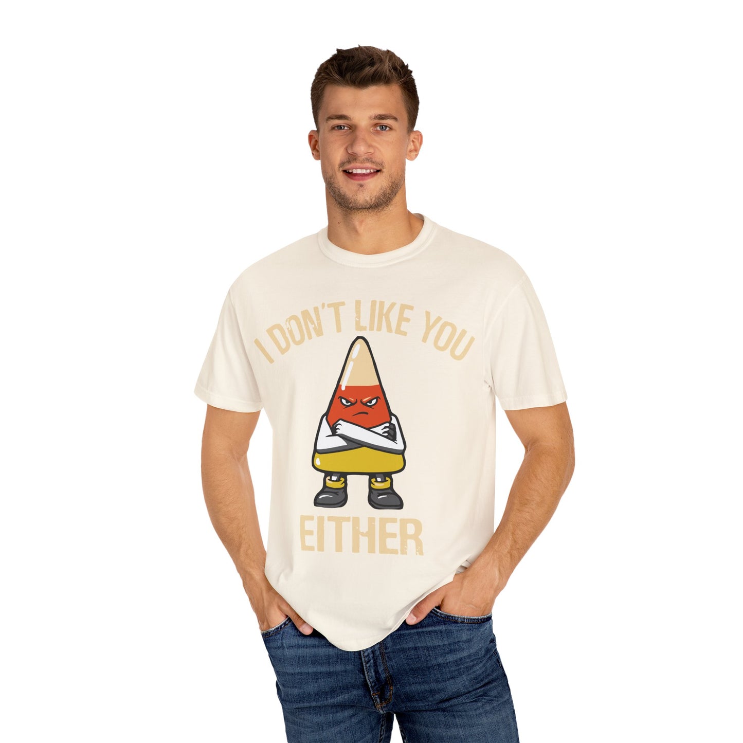 Candy Corn Unisex Garment-Dyed T-shirt