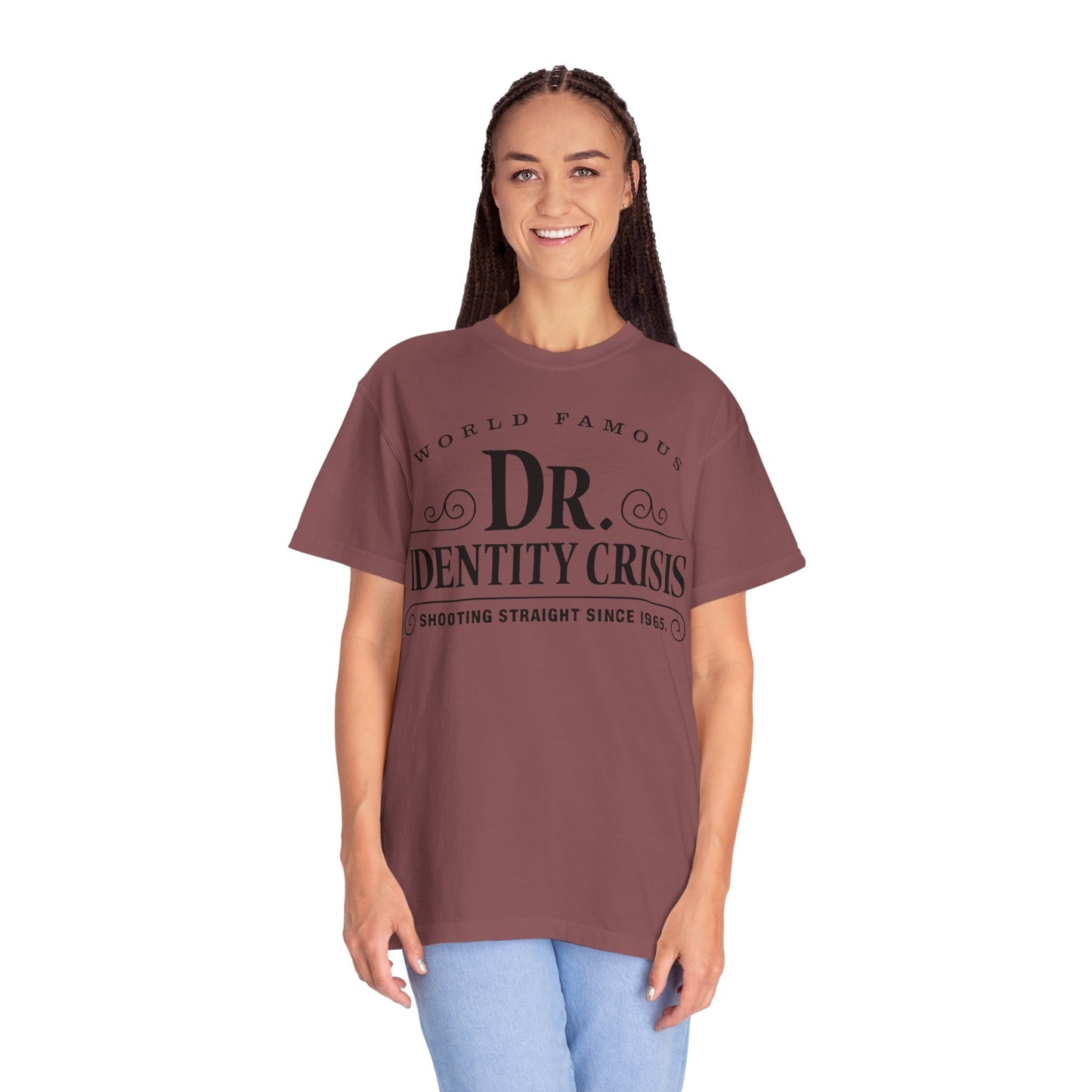 Unisex Identity Crisis T-shirt Dr. McGillicuddy's Edition