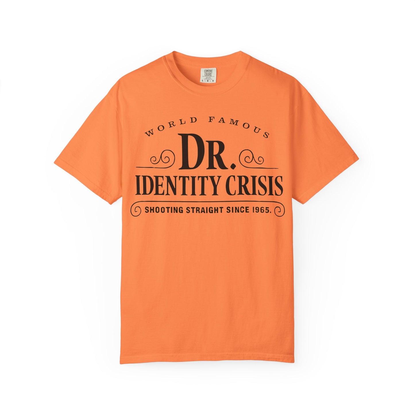 Unisex Identity Crisis T-shirt Dr. McGillicuddy's Edition