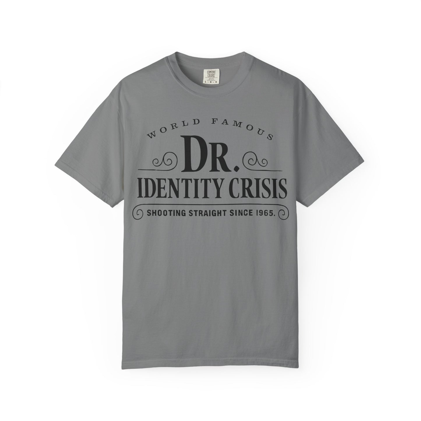 Unisex Identity Crisis T-shirt Dr. McGillicuddy's Edition