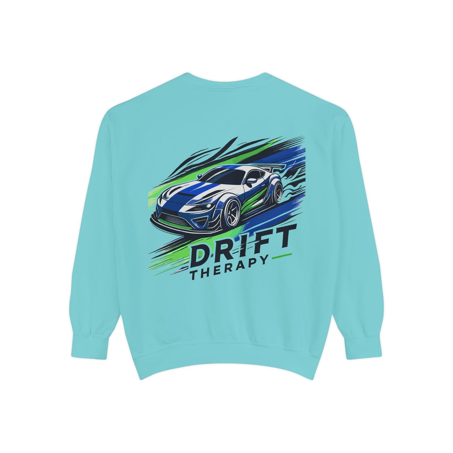 Unisex Sweatshirt - Control the Chaos, Drift Therapy, Casual Wear, Gift for Car Lovers, Everyday Comfort, Streetwear Style