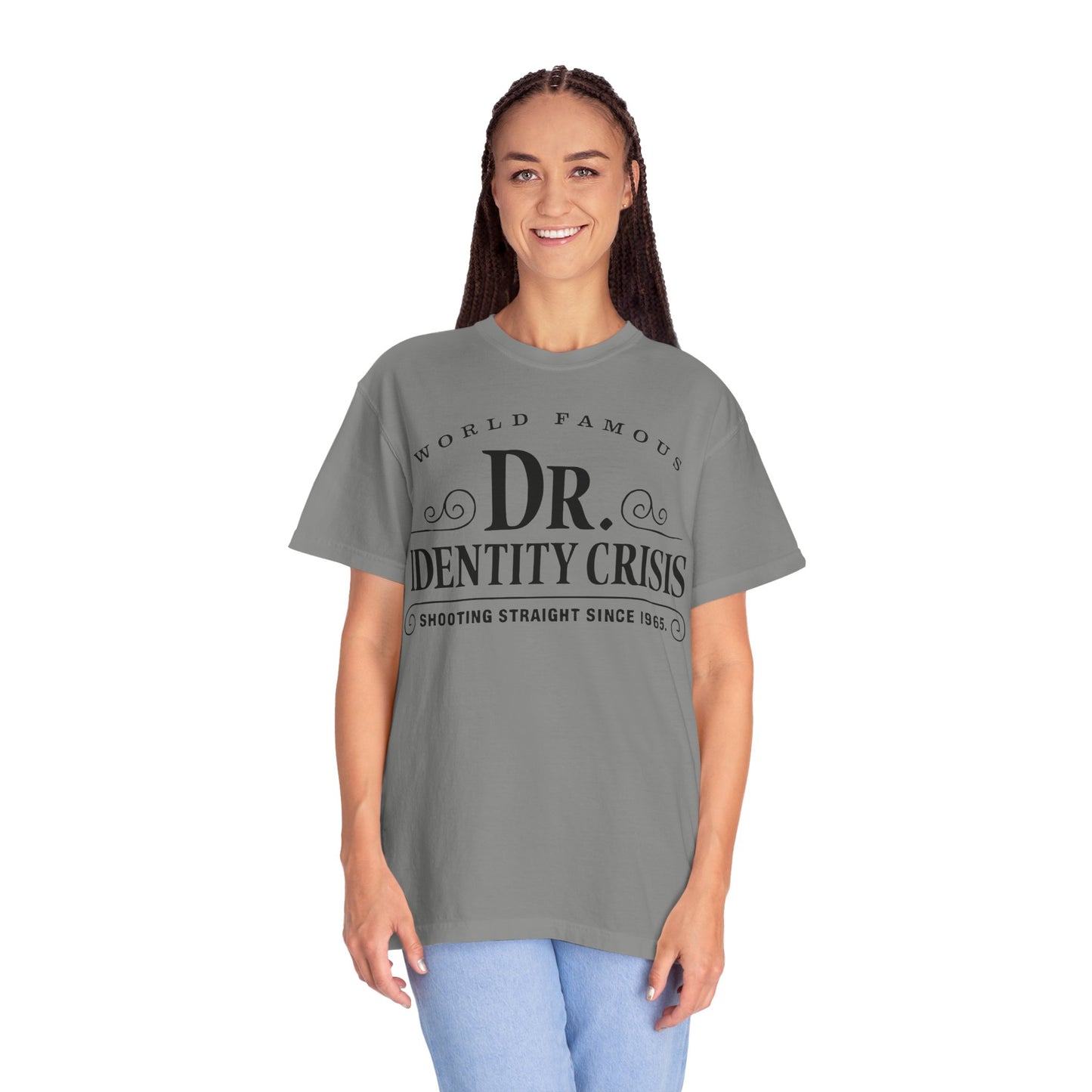 Unisex Identity Crisis T-shirt Dr. McGillicuddy's Edition