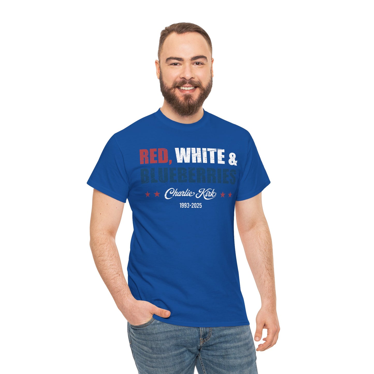 Red, White & Blueberries Tee
