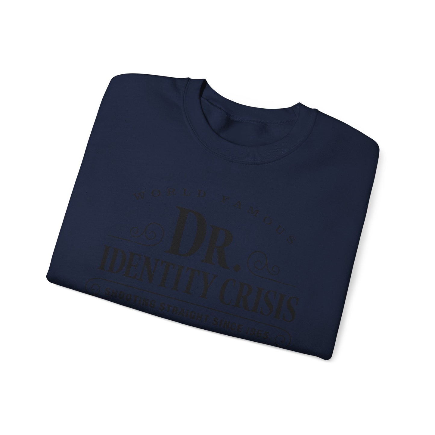 Identity Crisis Unisex Crewneck Sweatshirt Dr. McGillicuddy's Edition