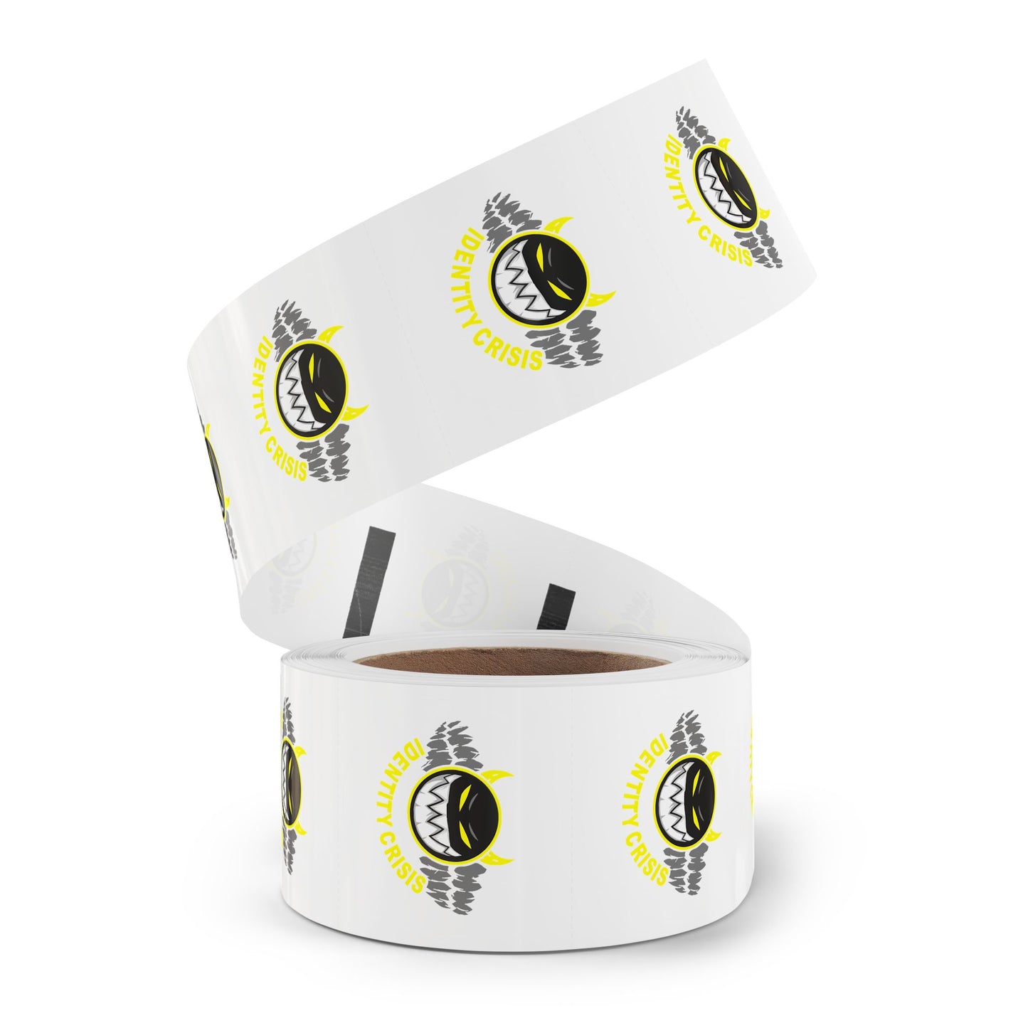 Identity Crisis Round Sticker Rolls