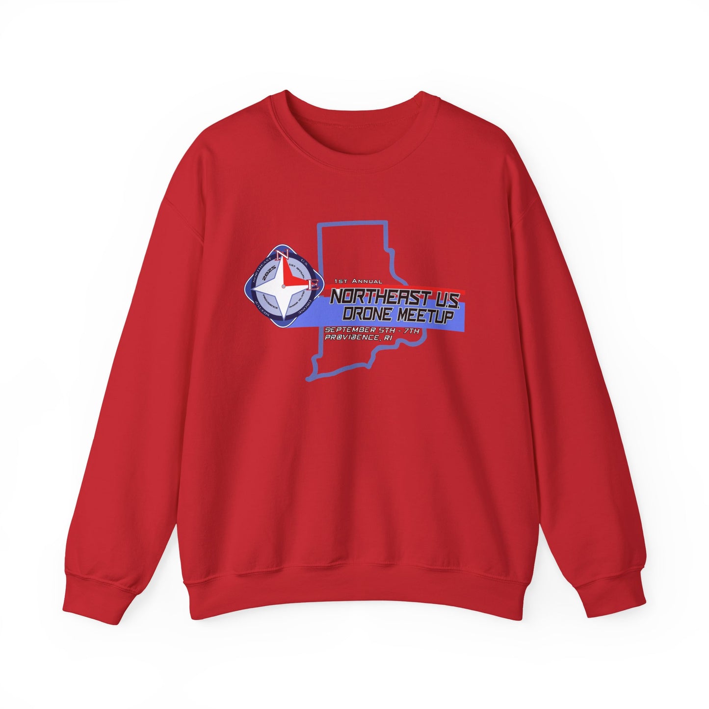 Inaugural Northeast Drone Meetup Crewneck Sweatshirt