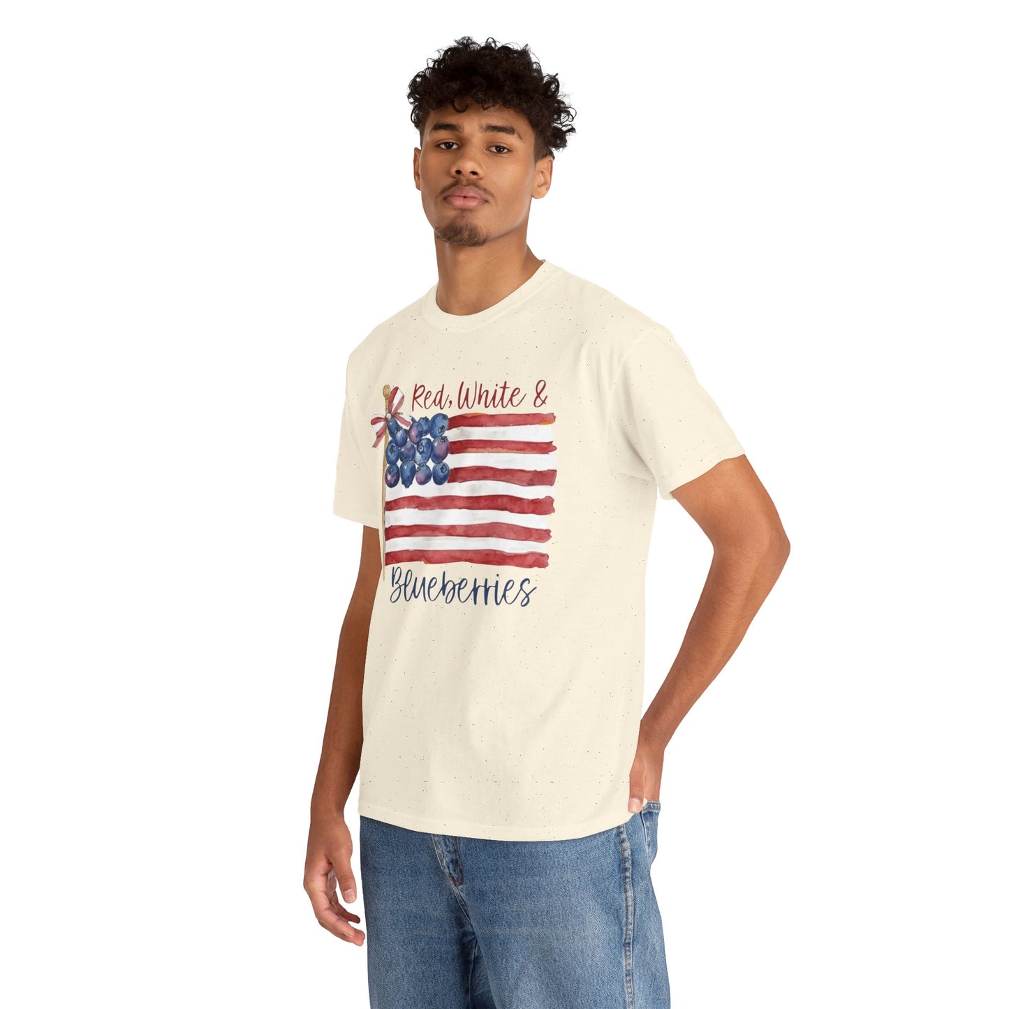 Red, White & Blueberries Tee