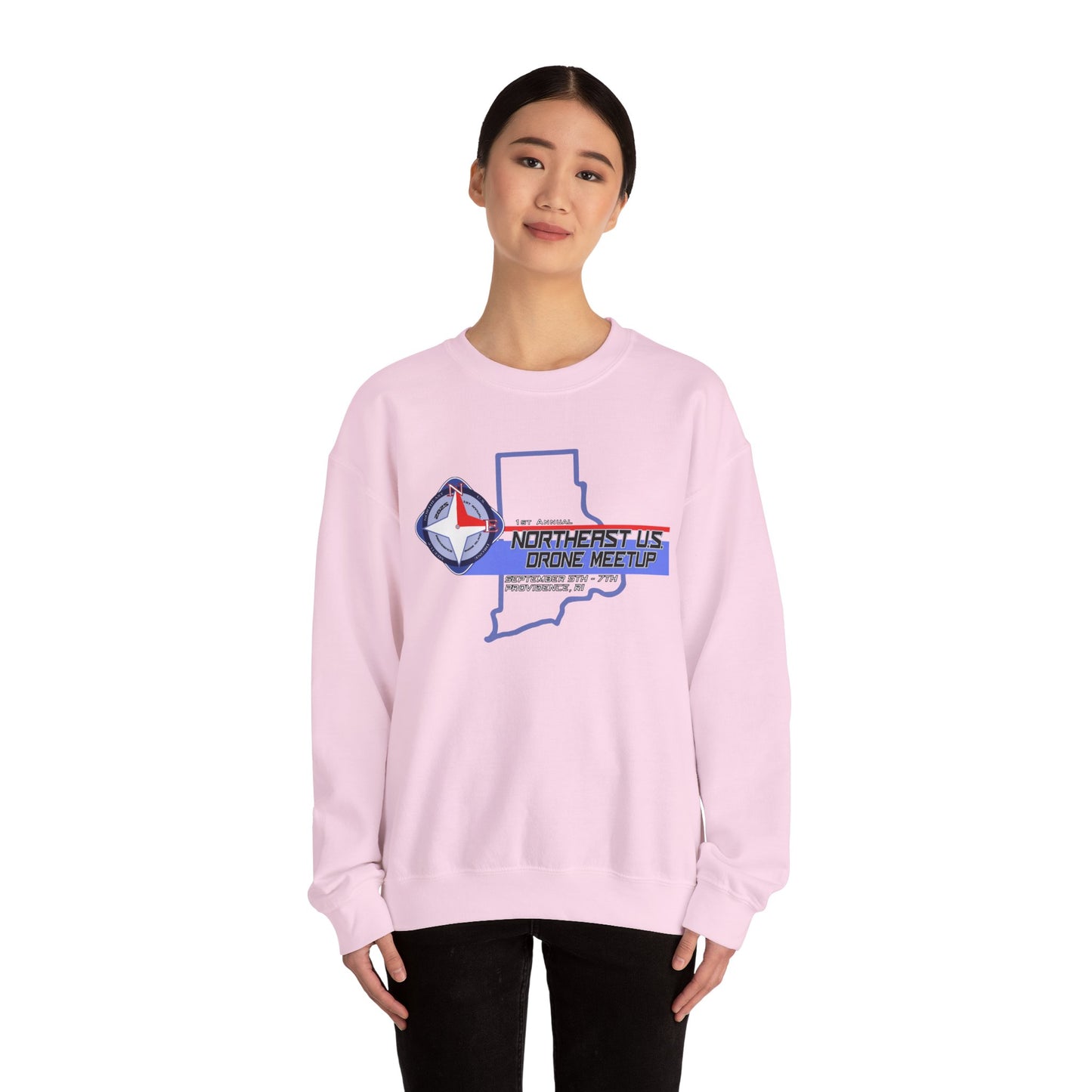 Inaugural Northeast Drone Meetup Crewneck Sweatshirt