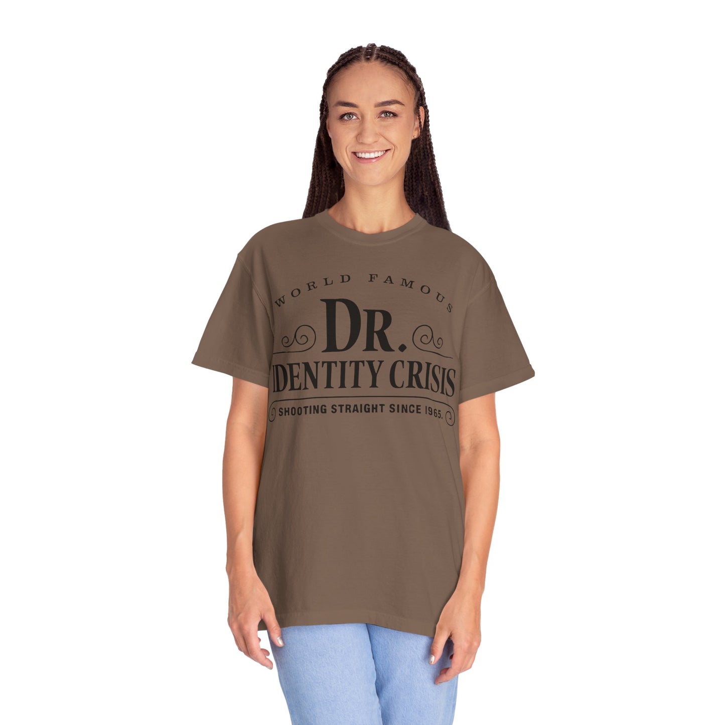 Unisex Identity Crisis T-shirt Dr. McGillicuddy's Edition