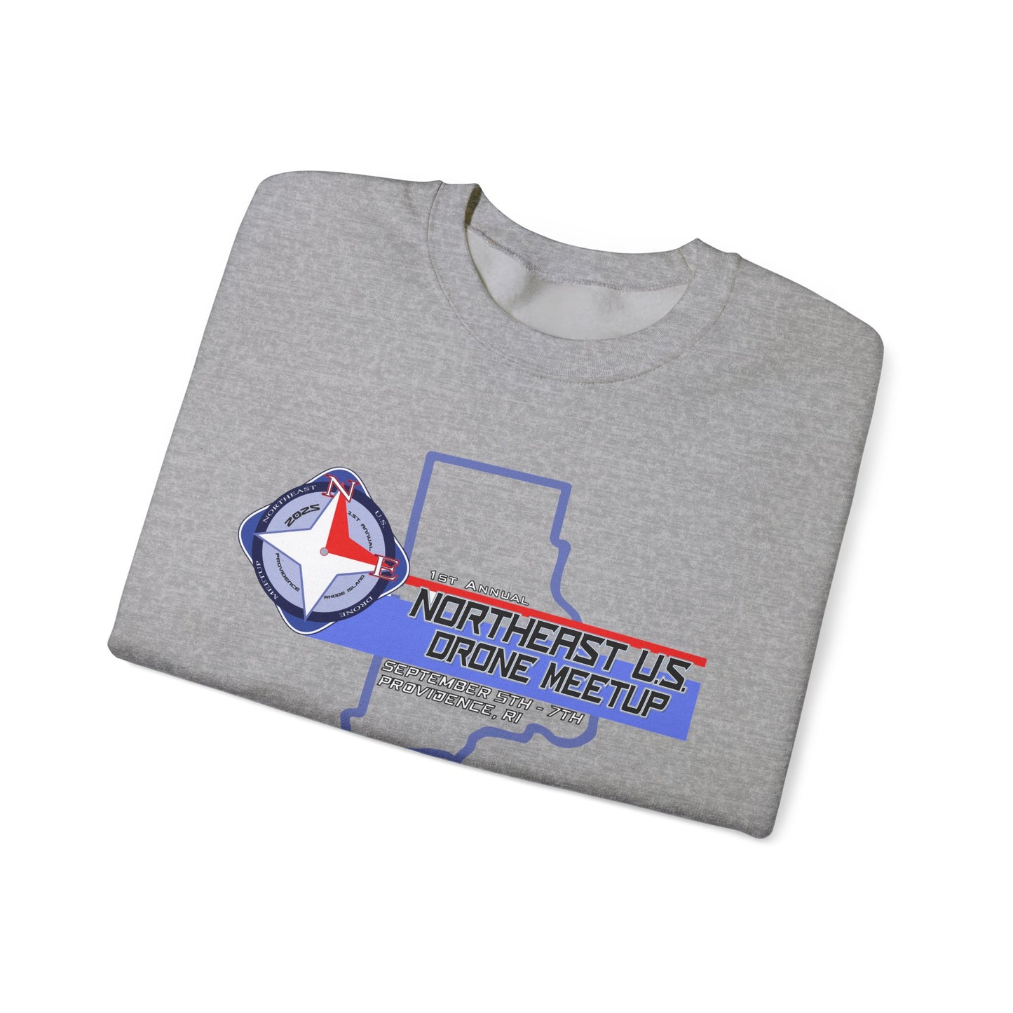 Inaugural Northeast Drone Meetup Crewneck Sweatshirt