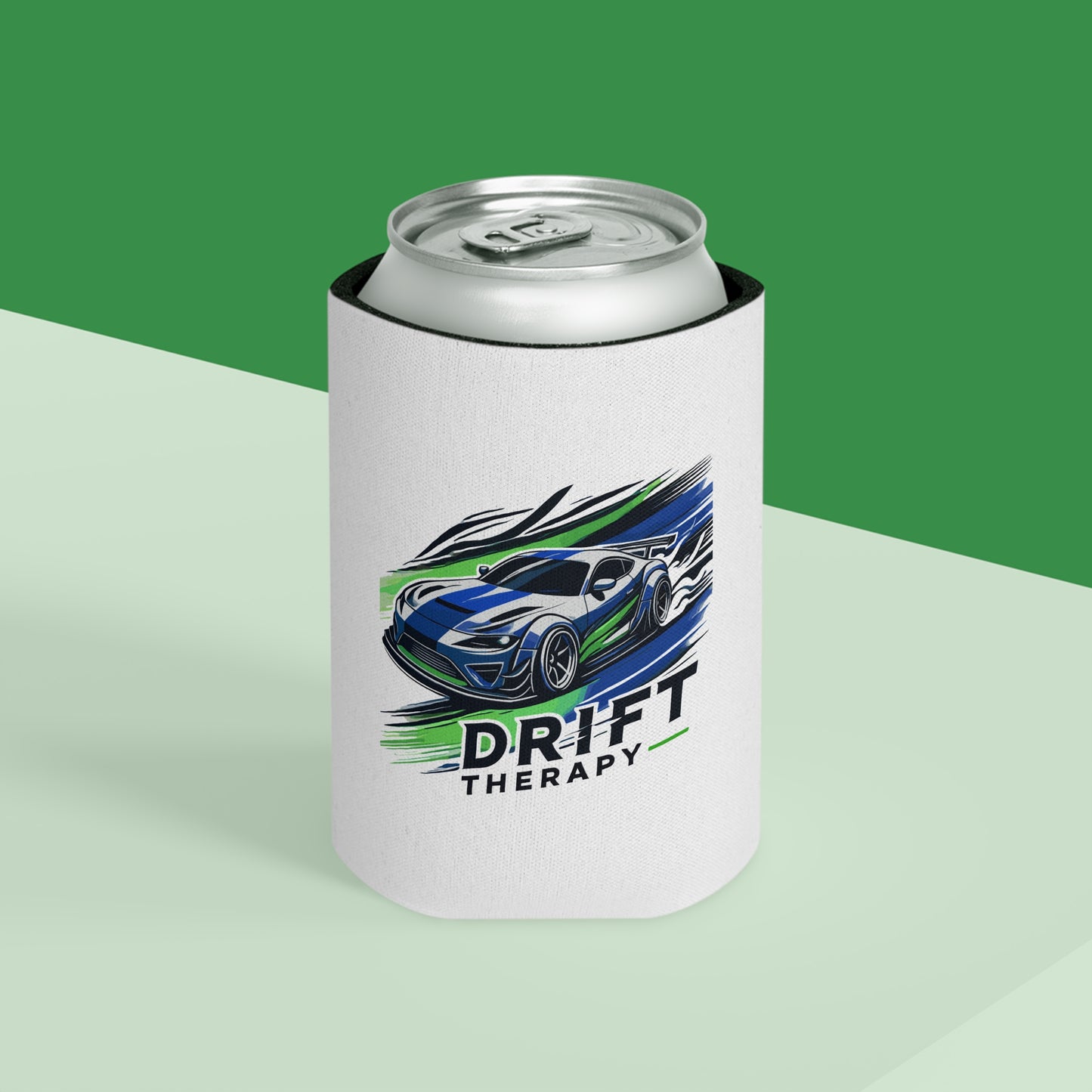 Drift Therapy Can Cooler for Car Enthusiasts, Ideal Gift for Birthday, Car Show, BBQ, Beverage Holder, Racing Themed Gift