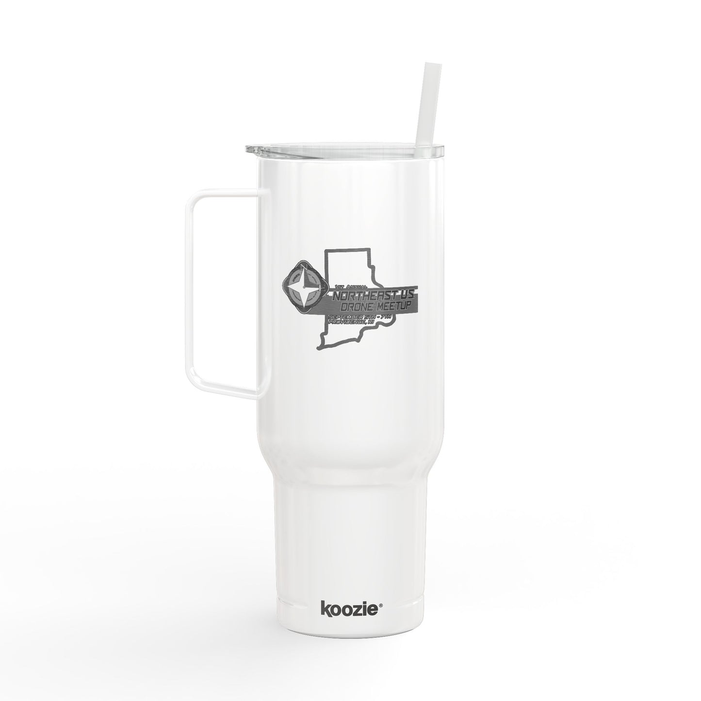 Inaugural Northeast Drone Meetup 40oz Insulated Tumbler with Lid