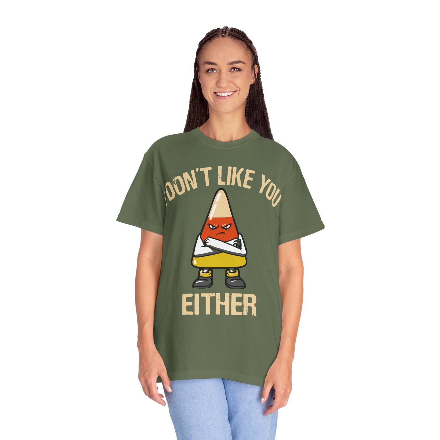 Candy Corn Unisex Garment-Dyed T-shirt