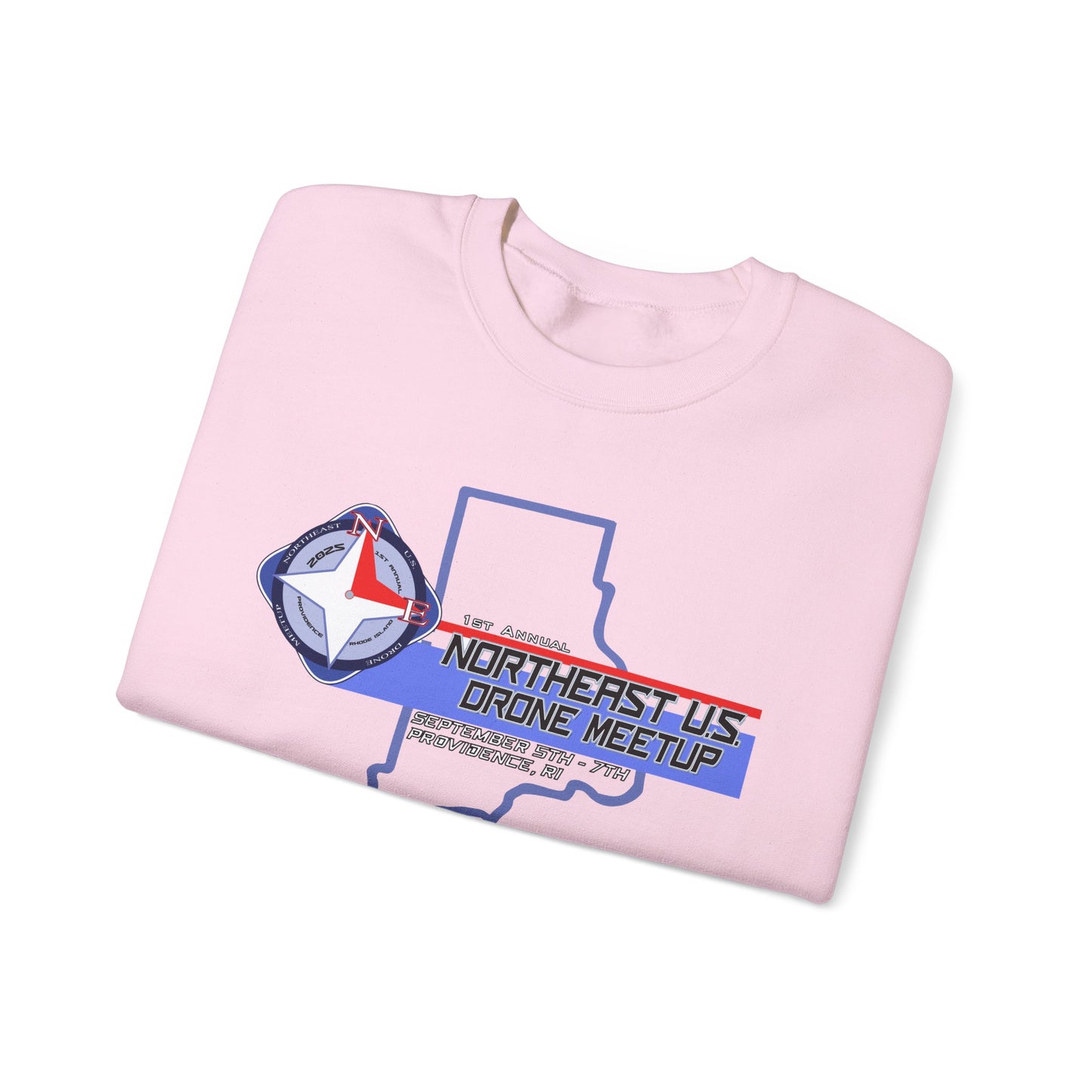 Inaugural Northeast Drone Meetup Crewneck Sweatshirt