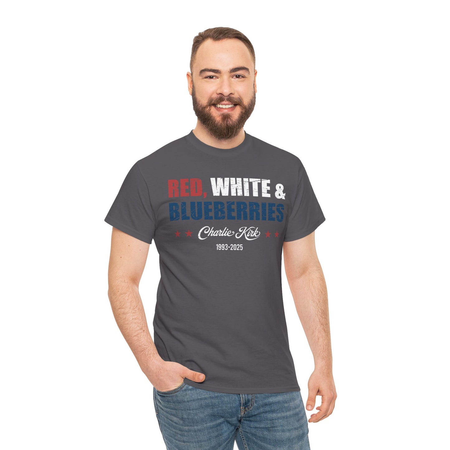 Red, White & Blueberries Tee