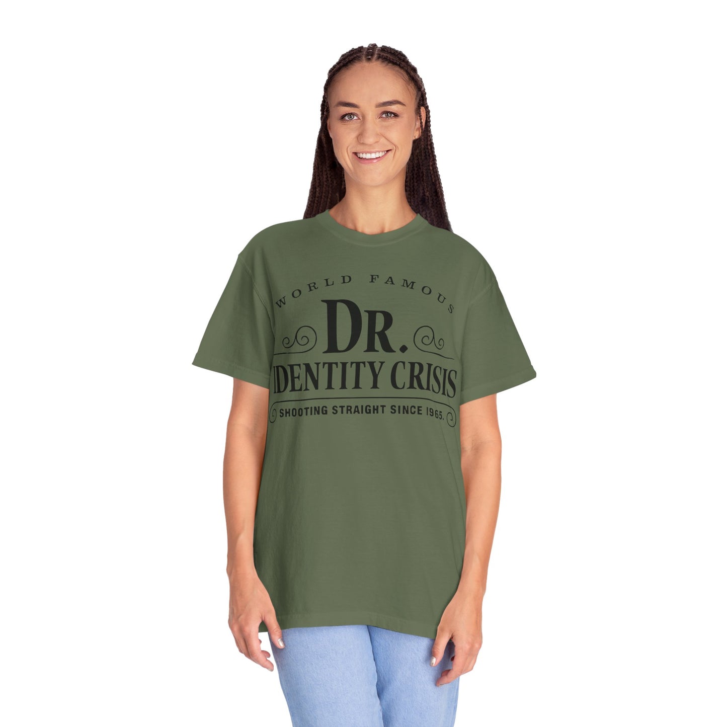 Unisex Identity Crisis T-shirt Dr. McGillicuddy's Edition