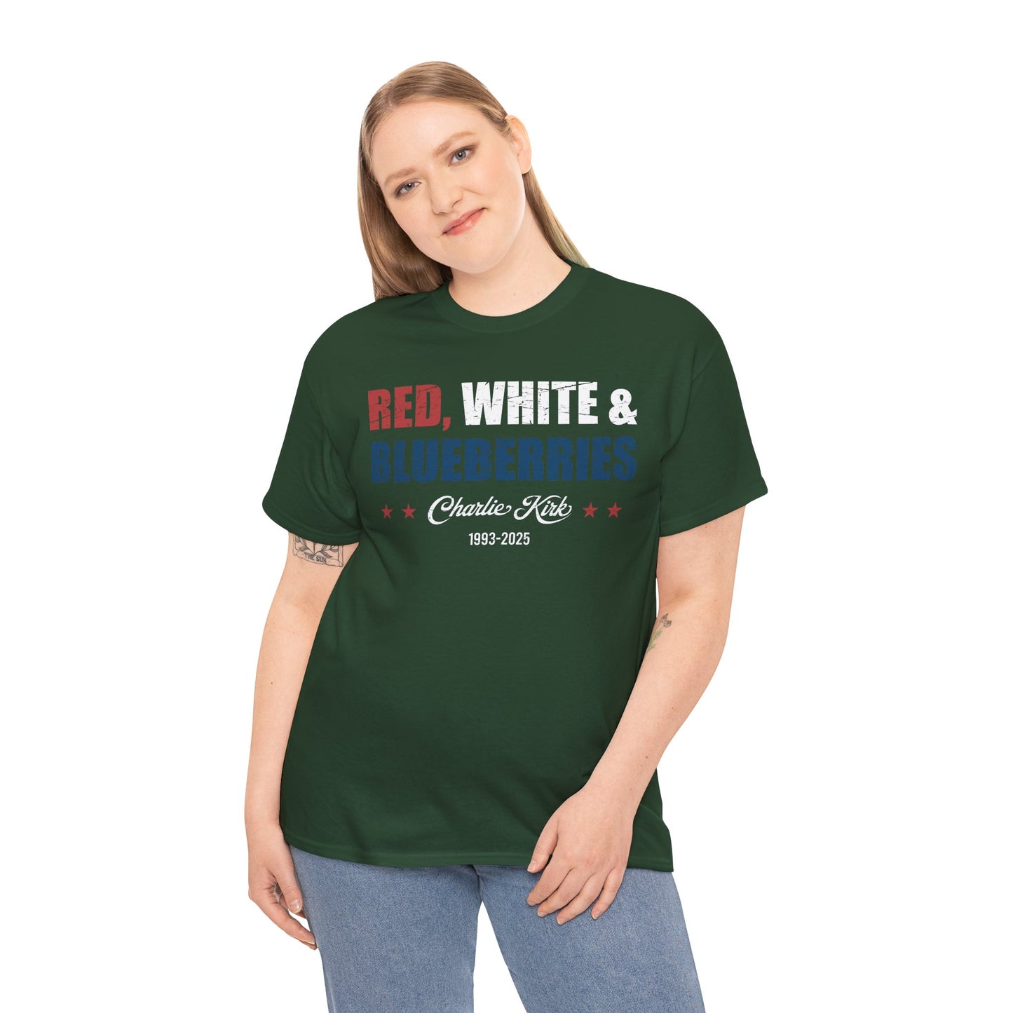 Red, White & Blueberries Tee