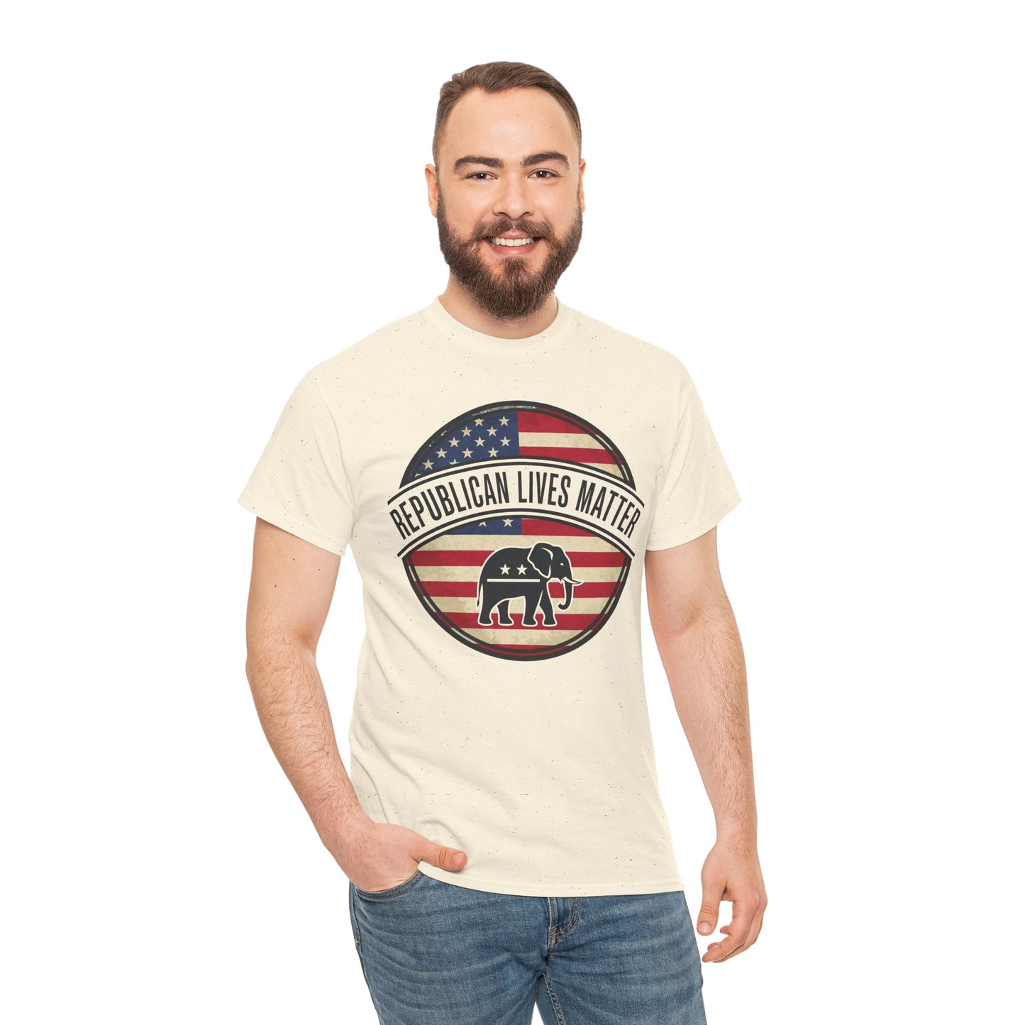 Republican Lives Matter Unisex Heavy Cotton Tee