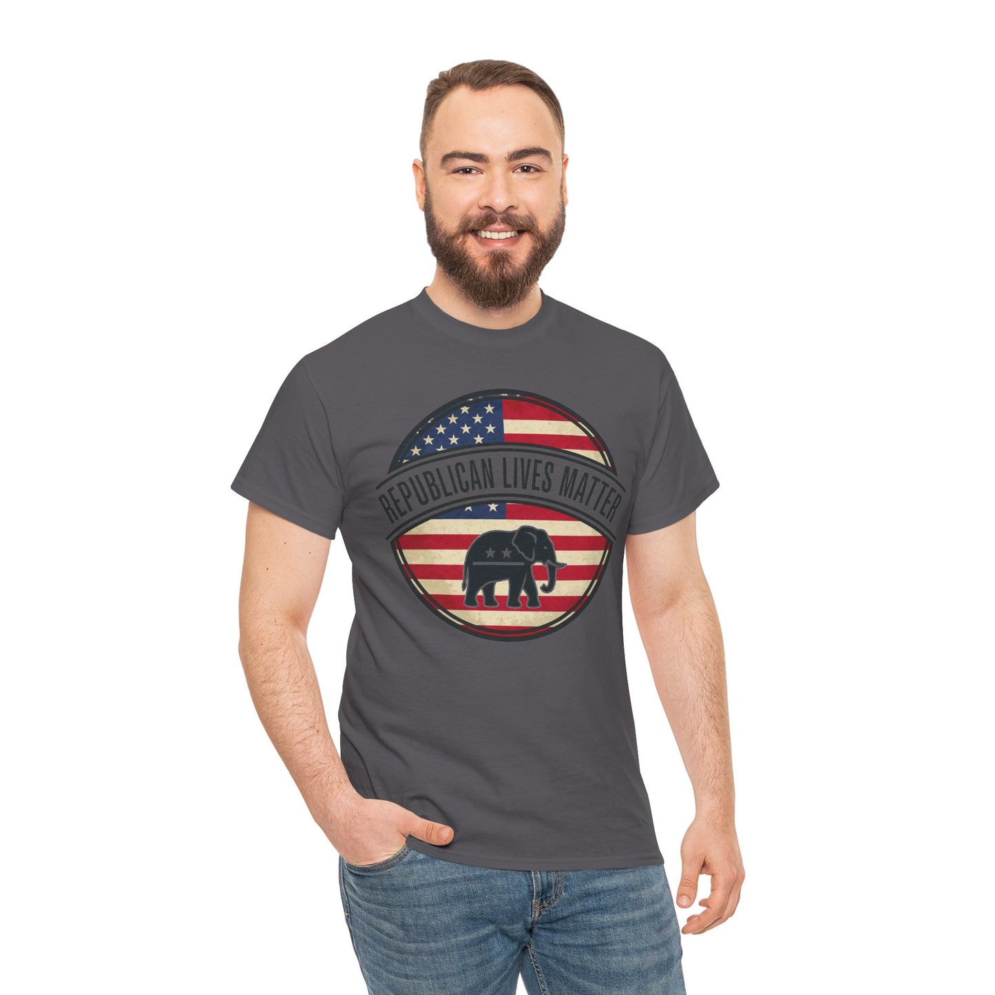 Republican Lives Matter Unisex Heavy Cotton Tee