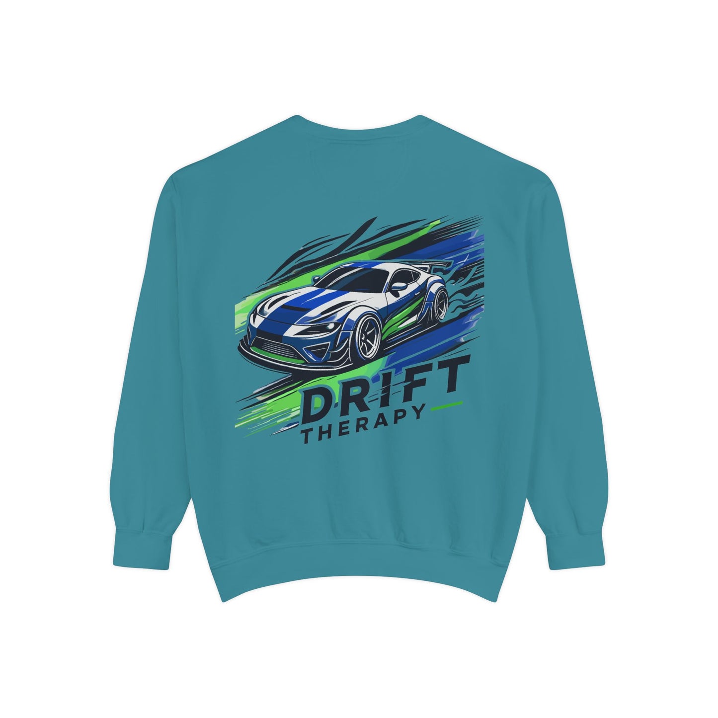 Unisex Sweatshirt - Control the Chaos, Drift Therapy, Casual Wear, Gift for Car Lovers, Everyday Comfort, Streetwear Style