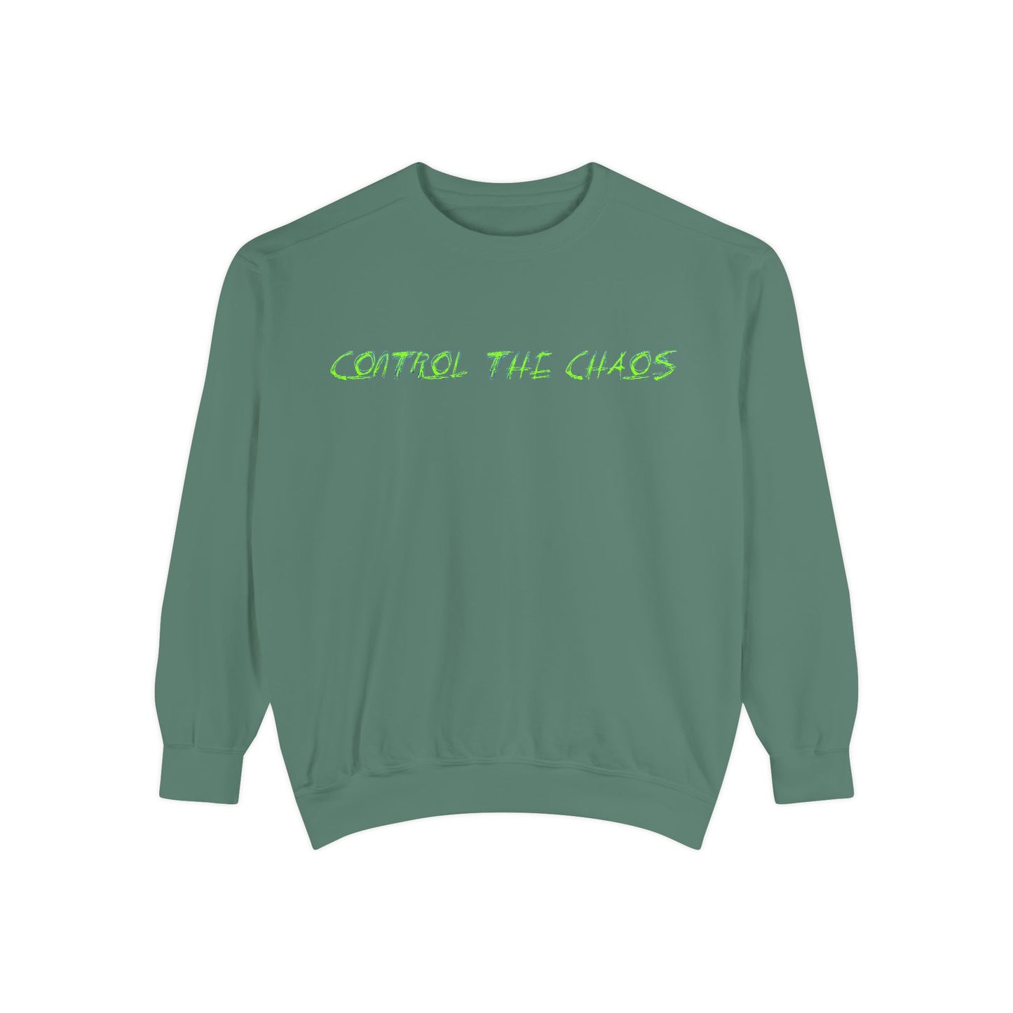 Unisex Sweatshirt - Control the Chaos, Drift Therapy, Casual Wear, Gift for Car Lovers, Everyday Comfort, Streetwear Style