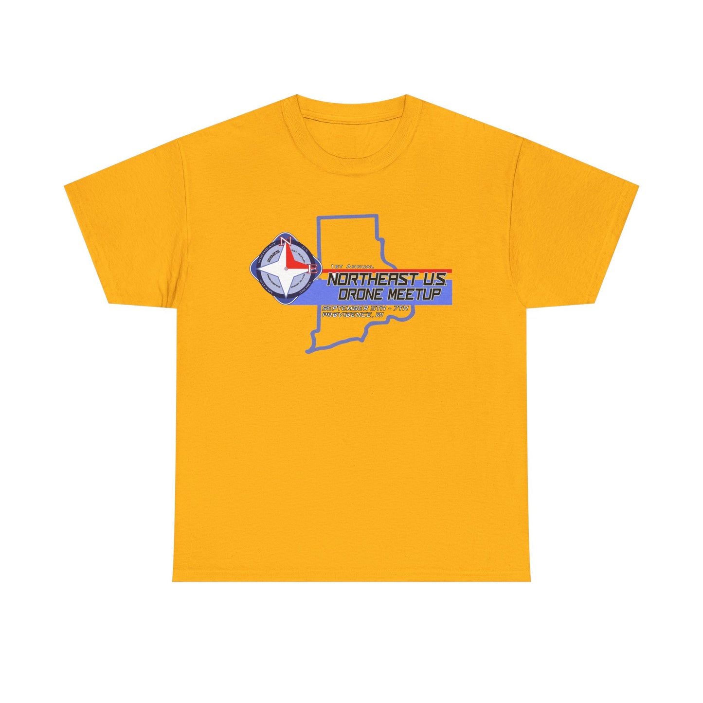 Inaugural Northeast Drone Meetup Unisex Tee, Drone