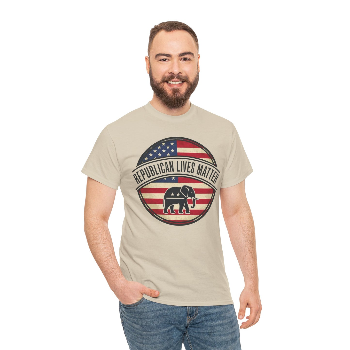 Republican Lives Matter Unisex Heavy Cotton Tee