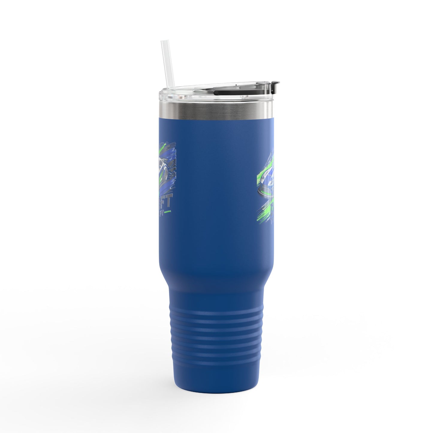 Drift Therapy Insulated Travel Mug | 40oz | Car Enthusiast Gift | Perfect for Road Trips, Coffee Lovers, Sports Fans, Outdoors
