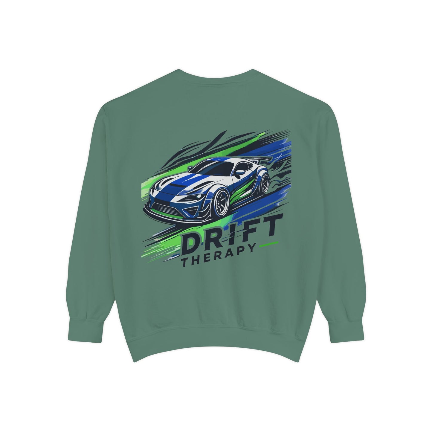 Unisex Sweatshirt - Control the Chaos, Drift Therapy, Casual Wear, Gift for Car Lovers, Everyday Comfort, Streetwear Style