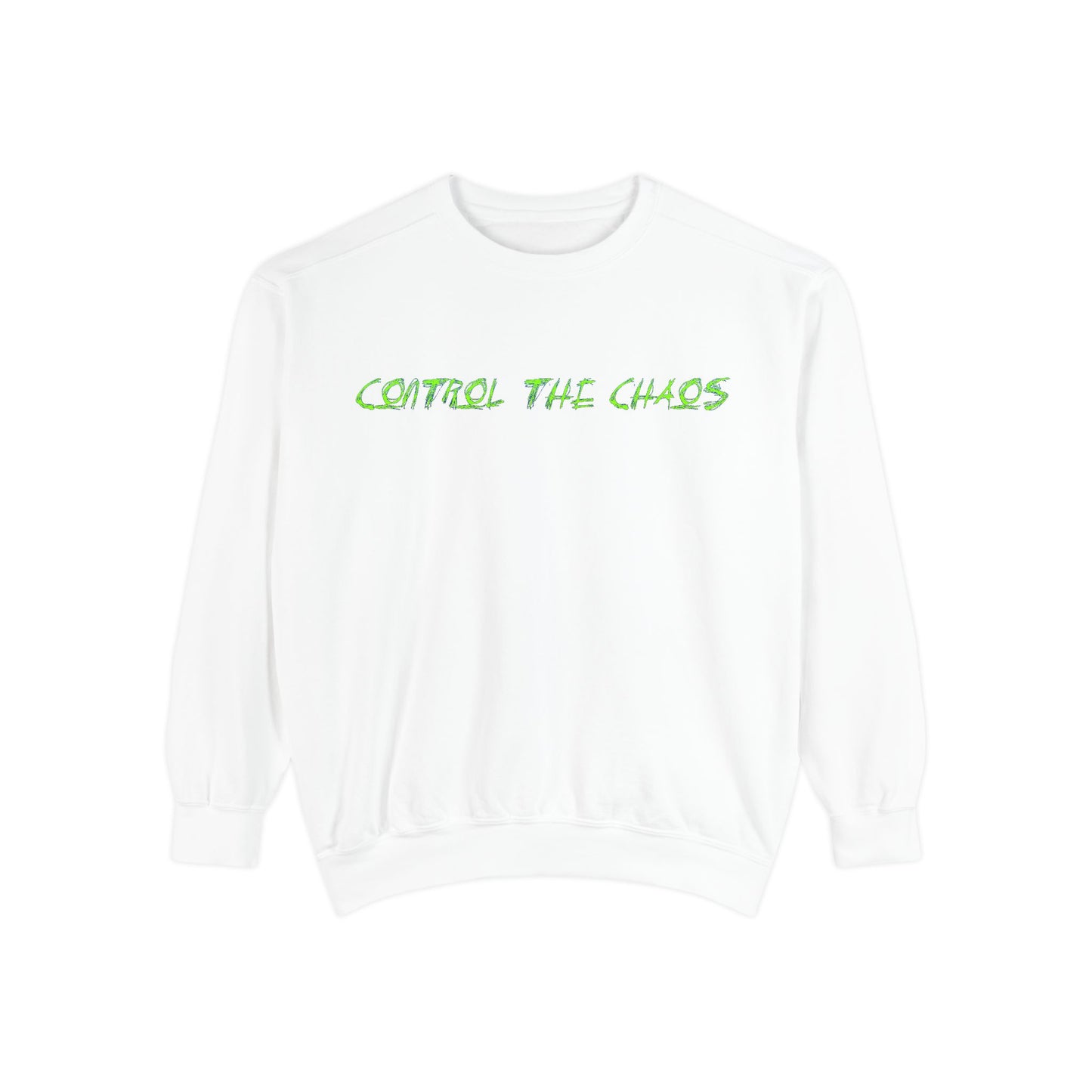 Unisex Sweatshirt - Control the Chaos, Drift Therapy, Casual Wear, Gift for Car Lovers, Everyday Comfort, Streetwear Style