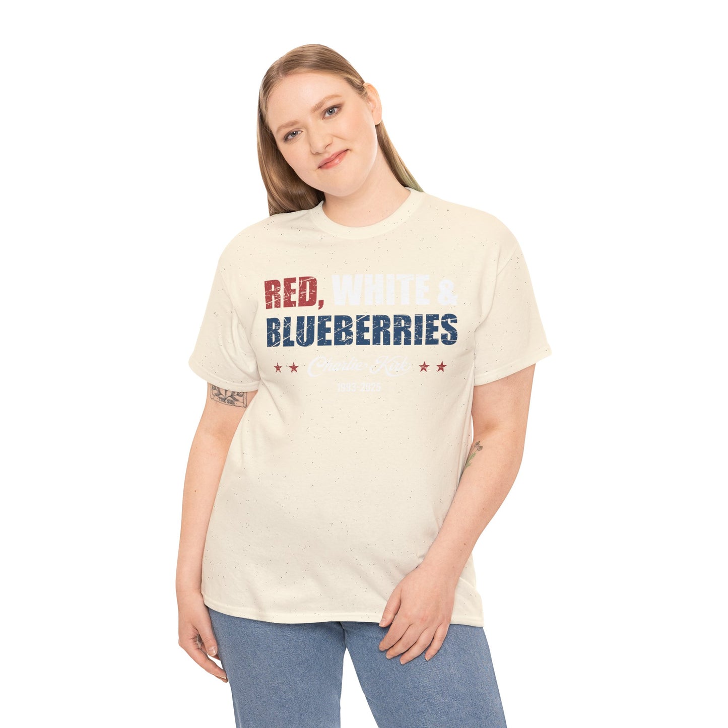 Red, White & Blueberries Tee