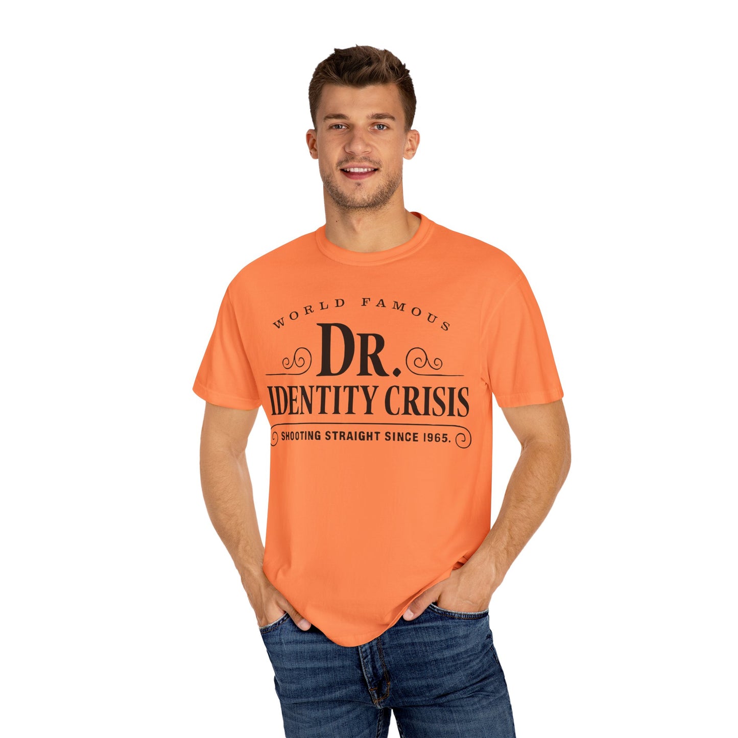 Unisex Identity Crisis T-shirt Dr. McGillicuddy's Edition