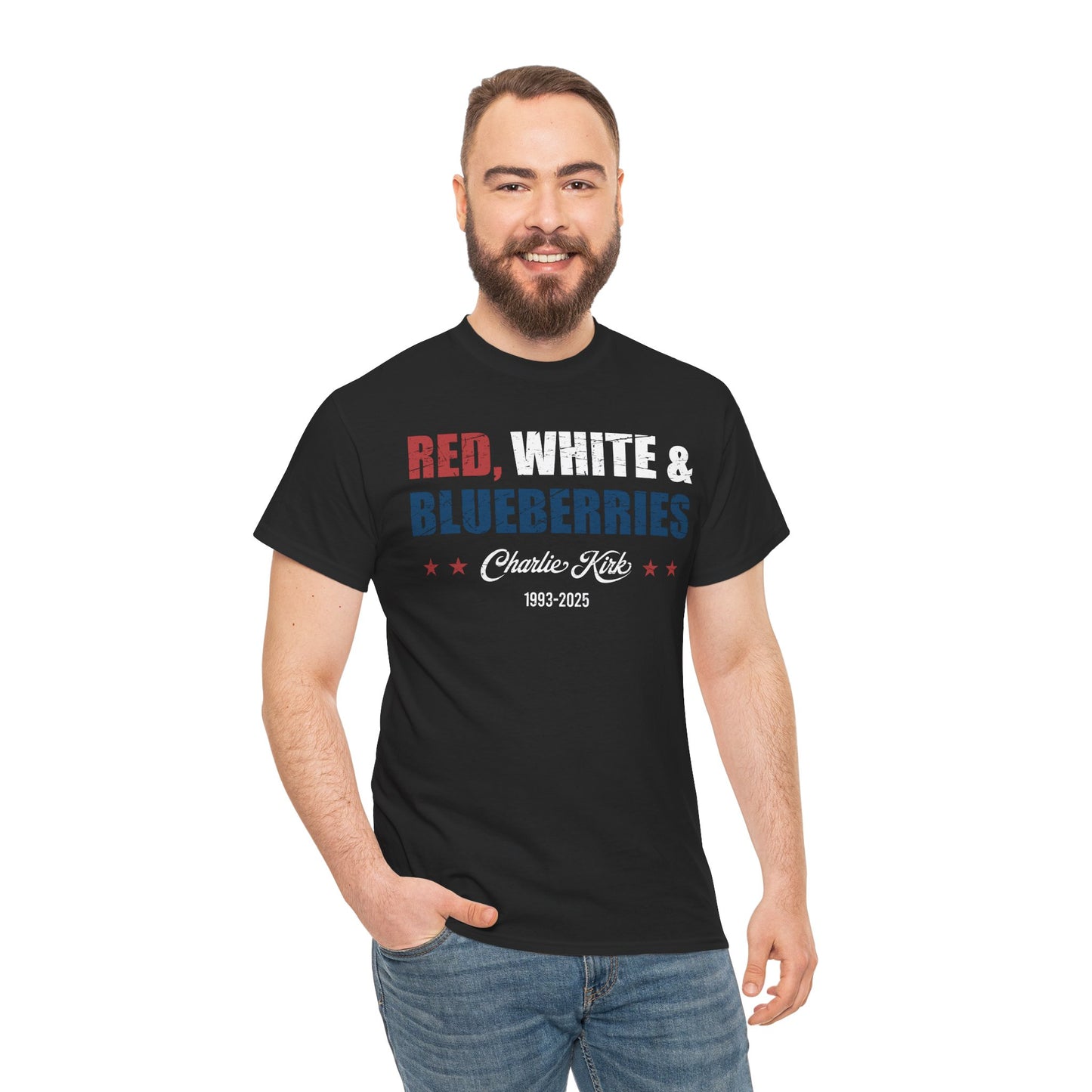 Red, White & Blueberries Tee