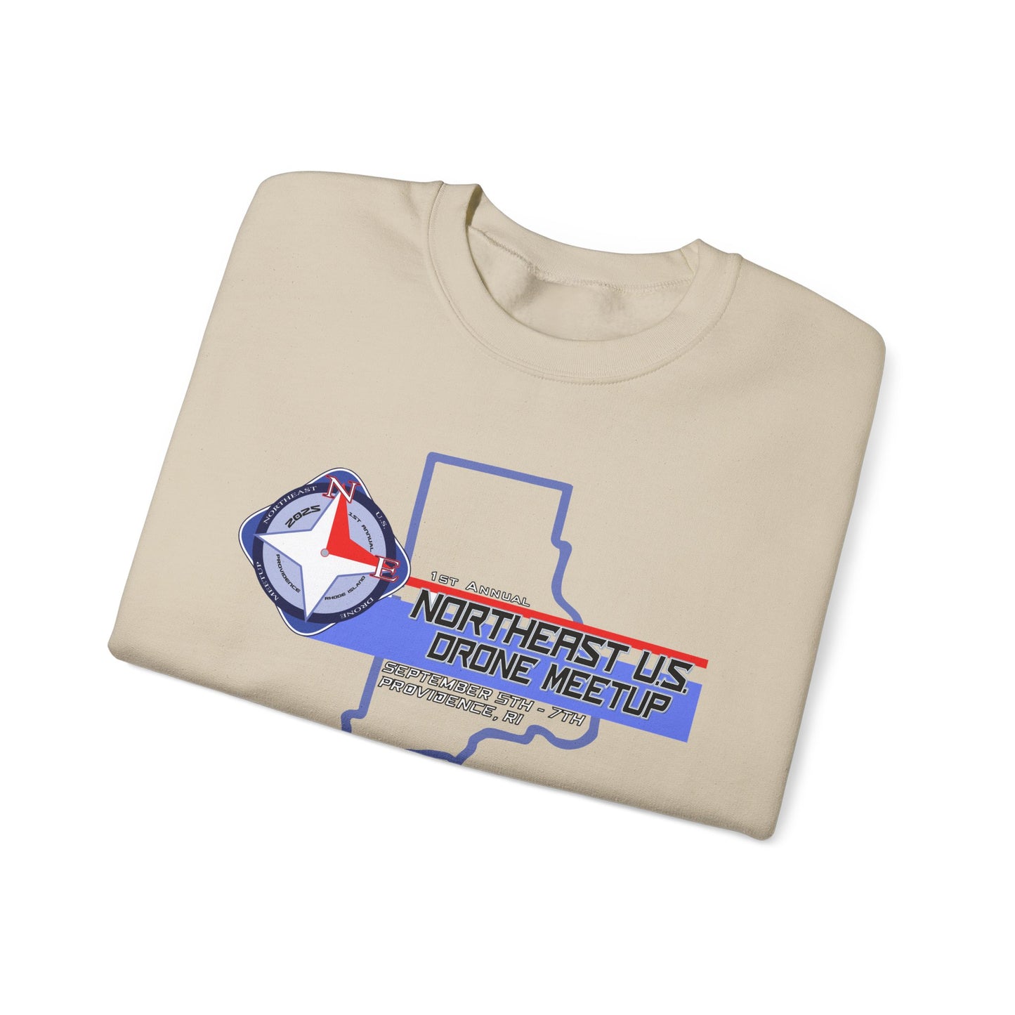 Inaugural Northeast Drone Meetup Crewneck Sweatshirt