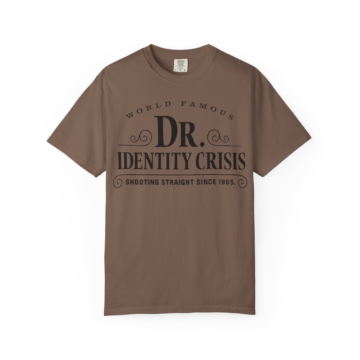 Unisex Identity Crisis T-shirt Dr. McGillicuddy's Edition