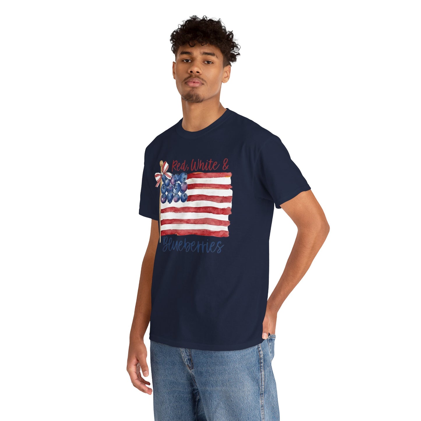 Red, White & Blueberries Tee